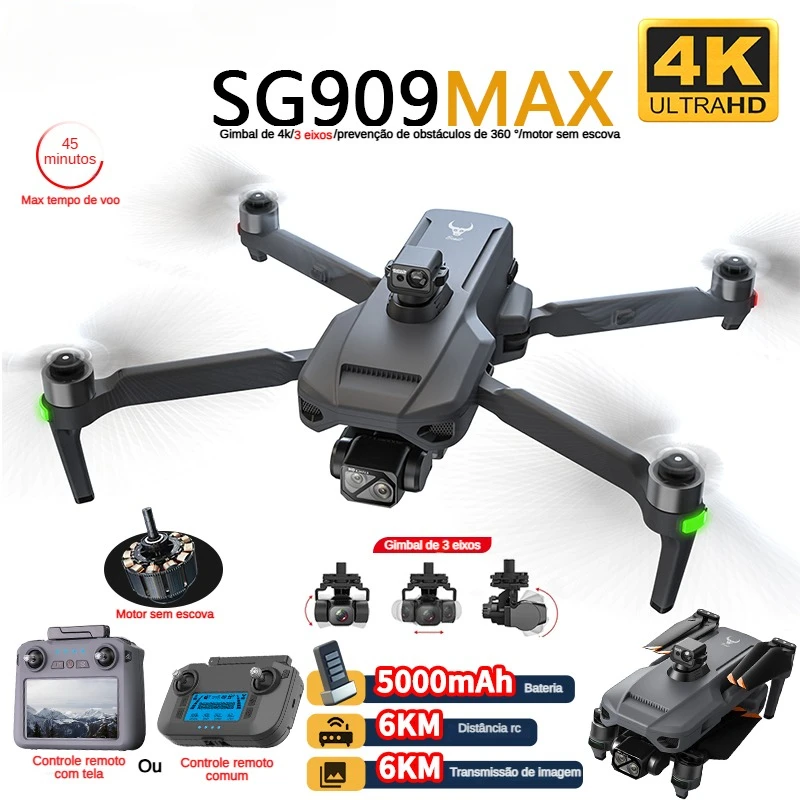 ZLL SG909 SG909MAX Professiona - đánh giá và giá Drone Gimbal Case