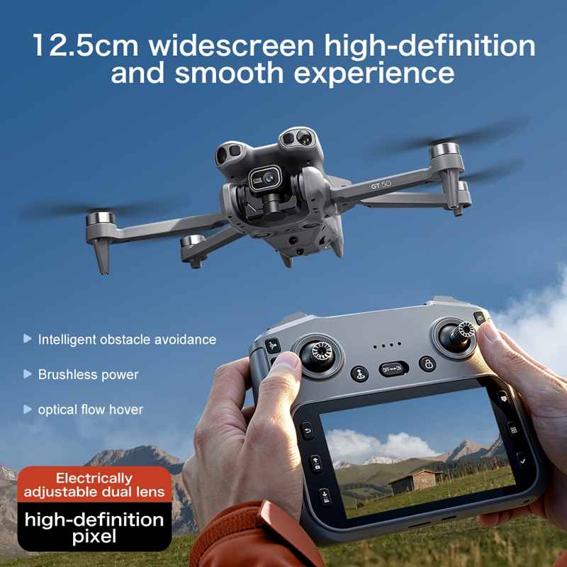 GT50 Mini Drone Dual Camera 8K - đánh giá và giá Jjrc Drone X12